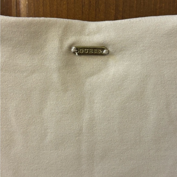 Guess Beige Bodysuit Women’s Small Sleeveless - Picture 4 of 5